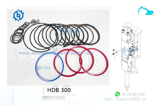 HDB50 HDB70 HDB210 এক্সক্যাভেটর সিলিন্ডার সিল কিট