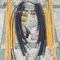 HITACHI খননকারী খুচরা যন্ত্রাংশের জন্য ওয়েল্ডিং টাইপ এক্সক্যাভেটর আর্ম পাইপিং কিট EX200 R210 পাইপিং কিট